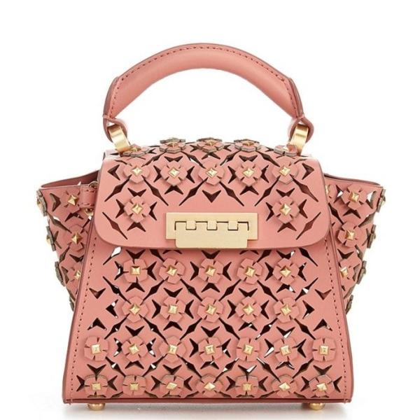 ザックポーゼン スーパーセール レディース ショルダーバッグ バッグ Eartha Floral Top Handle Perforated Bag Crossbody Mini