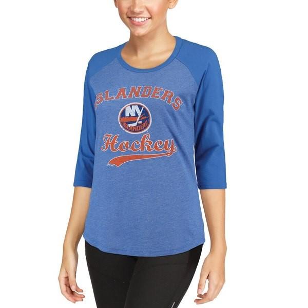 マジェスティック レディース Tシャツ トップス New York Islanders