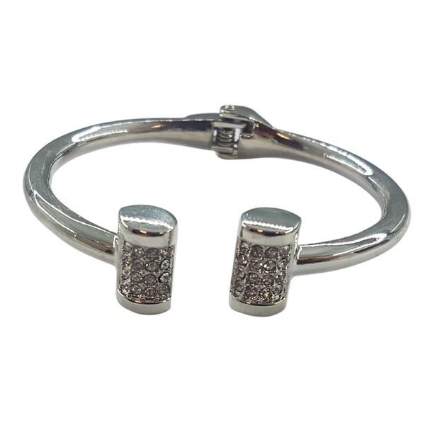 メイソン ナイト イェーガー メンズ ブレスレット バングル アンクレット アクセサリー Hammer End Crystal Embed Cuff Bracelet 芸能人愛用