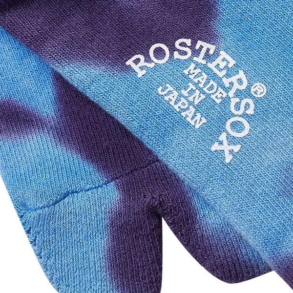 ロスターソックス メンズ 靴下 アンダーウェア Rostersox Tabi Toe Tie Dye Sock 最新