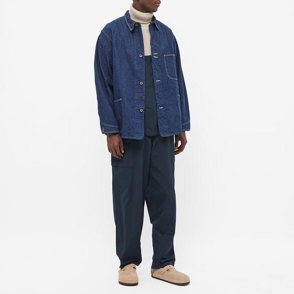 最上級品 のナイジェルケーボン メンズ メンズ ファッション カジュアルパンツ ボトムス Nigel Cabourn Naval Dungaree Dungaree 81 Blackn リビーダ ショップ 最新作の