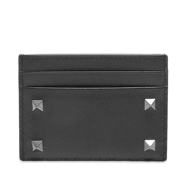 ヴァレンティノ メンズ 財布 アクセサリー アクセサリー Valentino Rockstud Card Holder その他財布 81 Nero ヴァレンティノ リビーダ