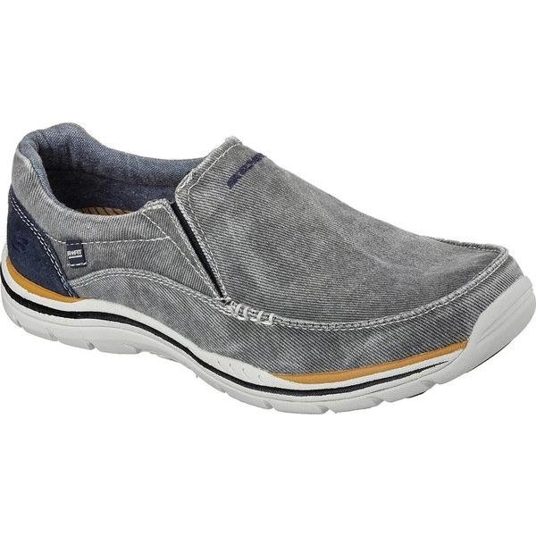スケッチャーズ メンズ スリッポン ローファー シューズ Relaxed Fit Expected Avillo Folkartgaleri Com