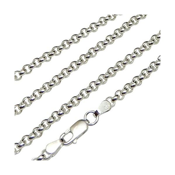 ロールチェーン シルバー925 ネックレス 5.5mm 60cm-