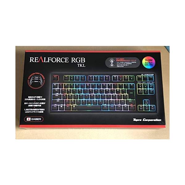 東プレ REALFORCE RGB TKL R2TLA-JP4G-BK 日本語配列 PCゲーマー向け