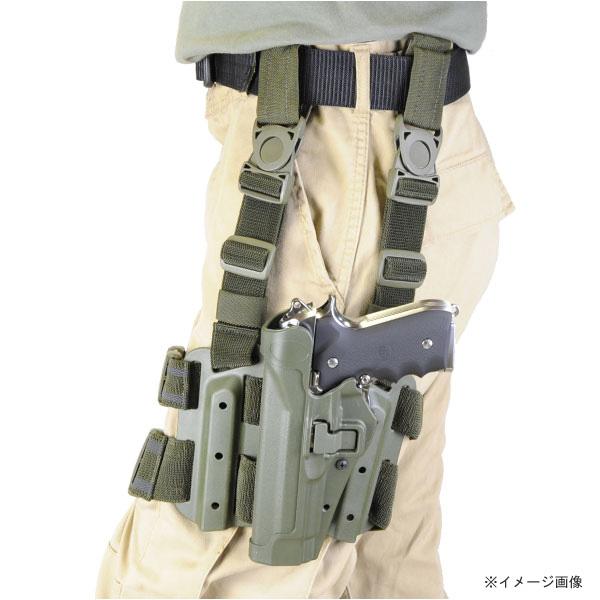 BLACKHAWK レッグホルスター Serpa LV2 ベレッタ92/M9A1 レール