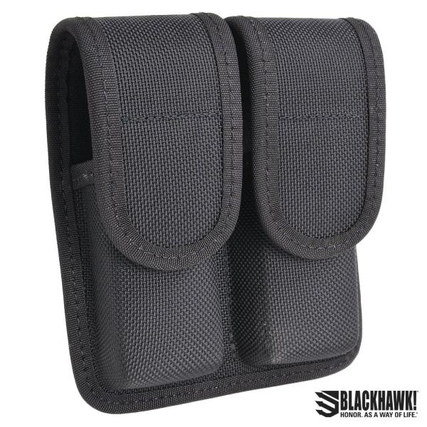 BLACKHAWK ピストルマガジンポーチ 9mm拳銃 44A002BK ダブル ダブル