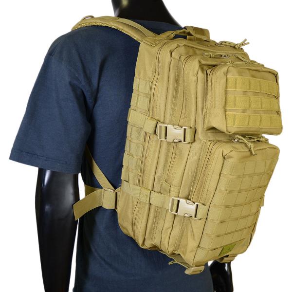 Red Rock Outdoor Gear アサルトパック 約28L MOLLEウェビング 80126 [ コヨーテ ][bred80126coyr] Red Rock Outdoor Gear アサルトパック 約28L MOLLEウェビング 80126