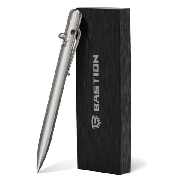 BASTION ボールペン SLIM BOLT ACTION PEN チタン製 バスティオン ボルトアクションペン