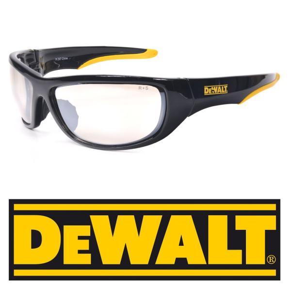 ●米国の工具メーカーDEWALT(デウォルト)のセーフティグラス(保護メガネ)です。●サングラスの詳細 サイズ[フレーム内寸]:約125mm重量:約36gレンズカラー:I/Oミラーフレームカラー:イエロー/ブラックレンズ材質:ポリカーボネイ...