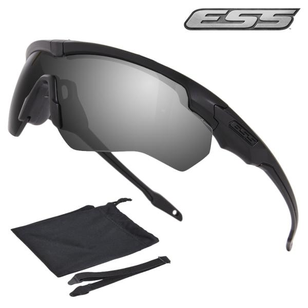 ESS シューティンググラス CROSSBLADE クロスブレイド ONE スモークグレー EE9032-08[essee903208] ESS シューティンググラス CROSSBLADE クロスブレイド ONE スモーク