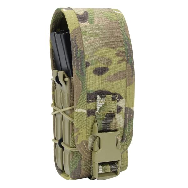 レア！T.A.G.トリプルM4/Pistol マグポーチ絶版品 LE装備に！ EmersonGear Blue Label エラスティックトリプルM4マガジンポーチ RG