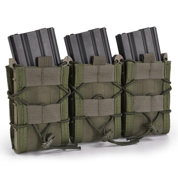 High Speed Gear ライフル用 TACOマグ トリプル 45TA00 [ オリーブ