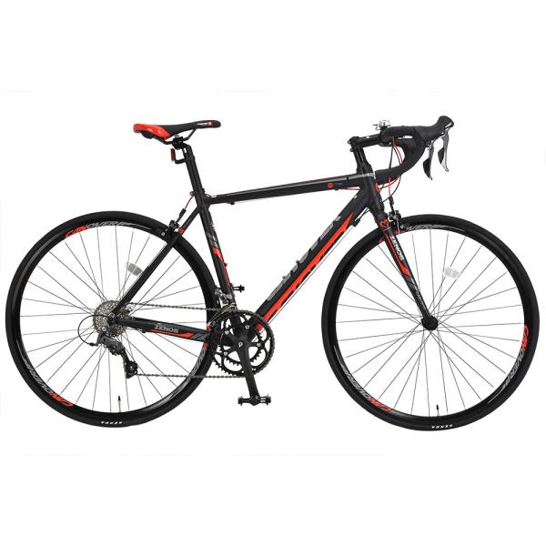 直送 代引き不可】 OTOMO ロードバイク CAR-011 ZENOS レッド/ブラック