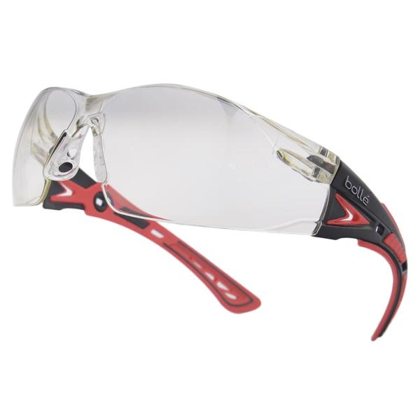 ●フィット感抜群でデザイン性の高いセーフティグラス●フランスの保護メガネブランド「bolle」のセーフティグラス「RUSH Plus」のコントラストレンズです。テンプル素材は、ポリカーボネイトとラバーが使用されており、抜群のホールド感を実現...