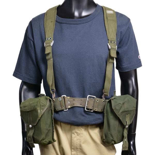 スウェーデン軍放出品 装備セット M304 キャンバス素材 OD [ 可