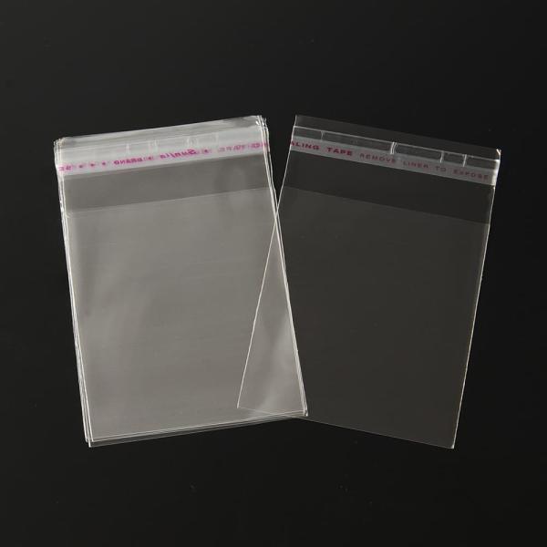 ●封印テープが付いた業務用OPP袋●商品の封入に使えるテープ式OPP袋です。こちらの商品は幅7cmサイズとなります。タテの寸法が商品ごとに異なりますので任意でお選びください。※表記サイズの縦幅は、上部のテープ部分も含みます。●OPP袋の詳細...