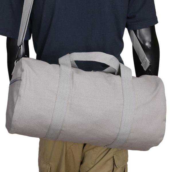 ROTHCO ダッフルバッグ 19インチ キャンバス製 [ グレー ] ロスコ Canvas Shoulder Duffle Bag ボストンバッグ