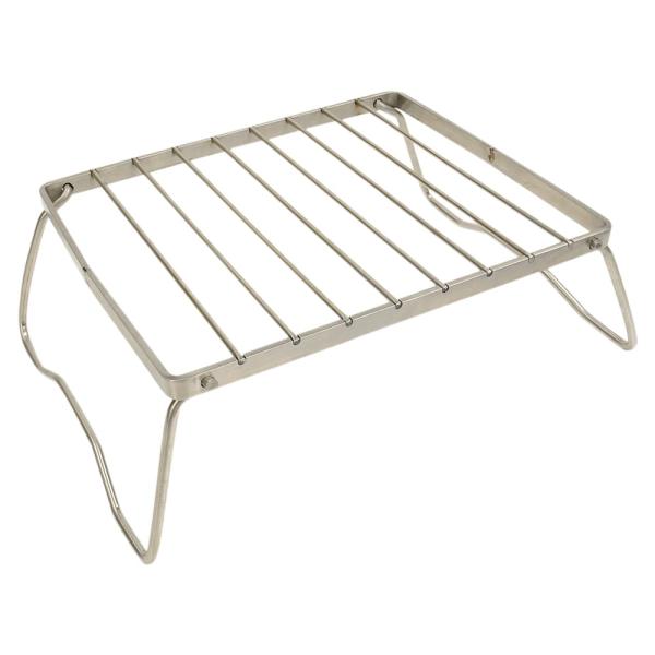 ●コンパクトに収納することができる折りたたみ式クッカースタンド●設置から片付けまで簡単に行える手軽さが魅力的。荷物がかさばらないのでアウトドアをもっと楽しくさせるアイテムです。飯盒焚き、フライパン料理など色々な調理が可能。丈夫なステンレスボ...