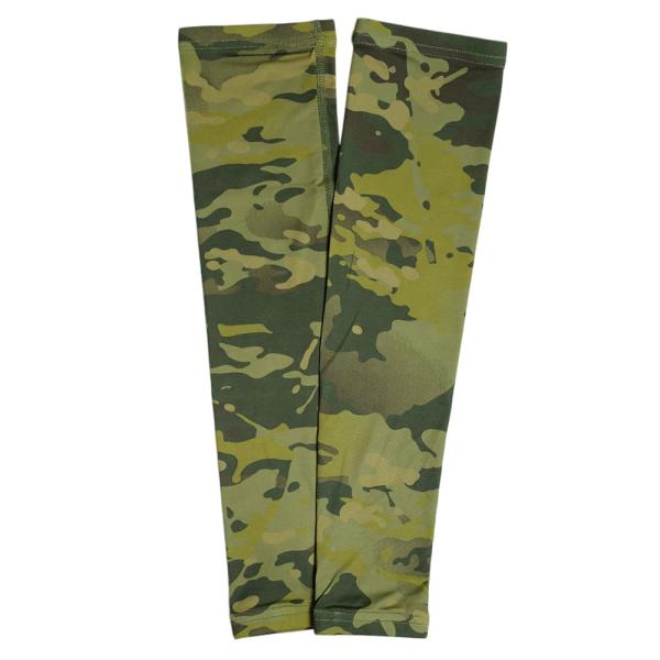 ●サバゲーなどで迷彩効果を発揮する、通気性に優れたアームカバー●迷彩柄のアームスリーブです。サバゲーをはじめとしたアウトドアアクティビティや、様々な屋外スポーツにオススメ。素材はポリエステルとスパンデックスの混紡生地で伸縮性・通気性・吸汗性...