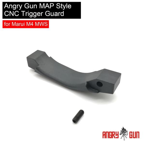 ANGRY GUN トリガーガード M4 MWS対応 アルミCNC削り出し 20190301