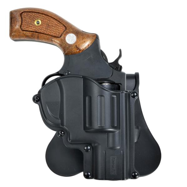 AMOMAX ヒップホルスター Release Button リボルバー用 S&amp;W Jフレーム適合 右利き AM-JF