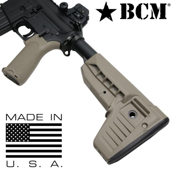 BCM ガンファイターストック Mod.1 SOPMOD 収納スペース付き M4/AR15他対応 [ フラットダークアース ]