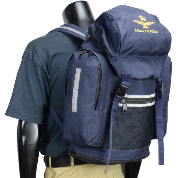 イギリス軍放出品 フィールドパック ROYAL AIR FORCE ブルーカラー