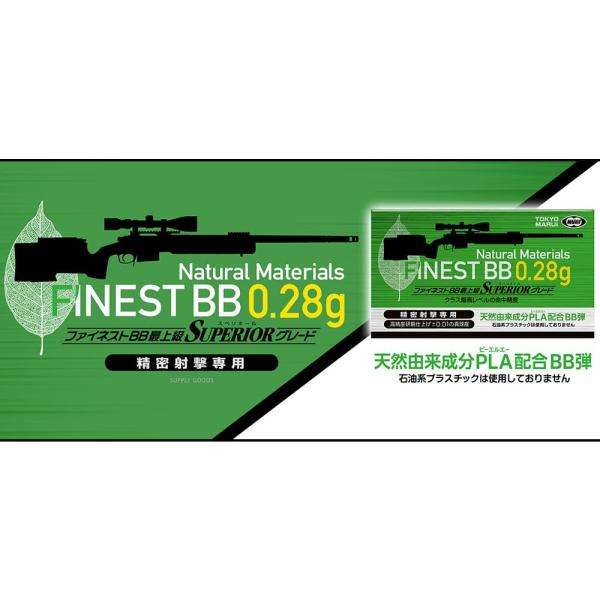 東京マルイ BB弾 FINEST ファイネスト 0.28g 500発 TOKYO MARUI バイオBB弾 バイオビービー弾