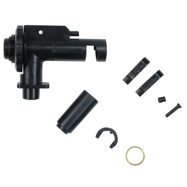 【未使用】KUBLAI M4/AR15用 トレーサー内蔵 メタルホップチャンバー SPARK ホップアップチャンバー STD M4用 HOPアーム2種付き SPARK-CHA
