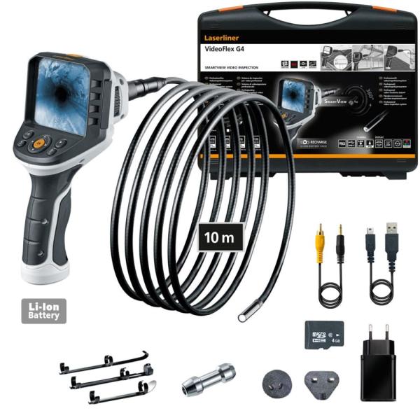 ●ケーブル長：10m、直径9mmのカメラケーブル標準装備●ワルサー社をグループに持つ「UMAREX」製。建築向け小型機器への開発する「LASERLINER」ブランド。●工業用内視鏡の詳細 寸法(ボディ部)  :  幅96×奥行181×高さ2...