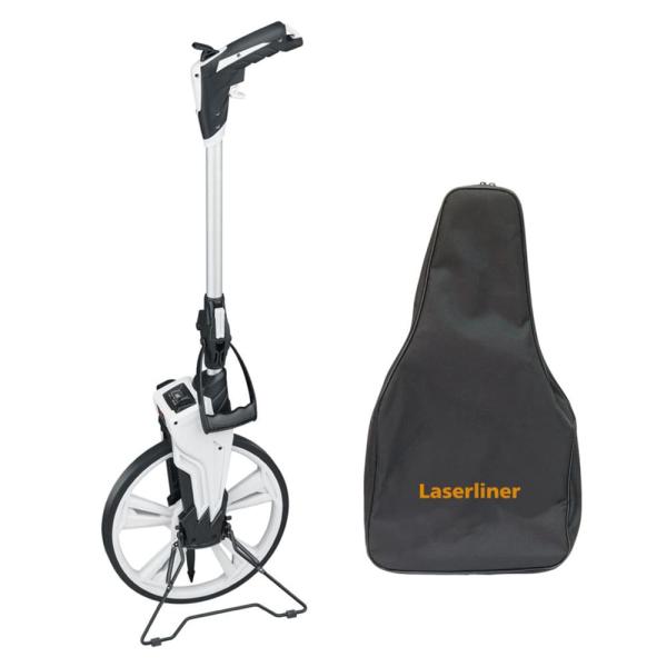 ●ワンハンド、距離測定。ホイール型距離計 ロードメジャー●ワルサー社をグループに持つ「UMAREX」製。建築向け小型機器への開発する「LASERLINER」ブランド。●ホイール型距離計の詳細 サイズ:318×1020×135mm、収納時サイ...