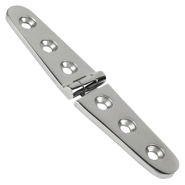 ステンレス製 厚手蝶番 ヒンジ 30×150×5mm ドア 扉 キャンピングカー用品