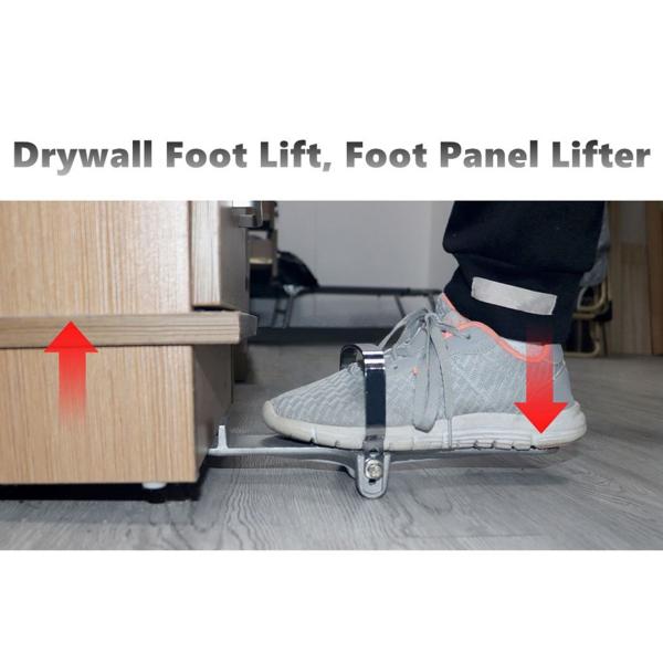 ●足でサッと持ち上げ一発位置決め●汎用仕様のボードリフト（足板リフター）。●ボードリフトの詳細  サイズ（長さ×幅）:約30×6cm、重量:約510g、材質:アルミ亜鉛ダイカスト[仕様・意匠は予告なく変更される場合があります][ ra194...