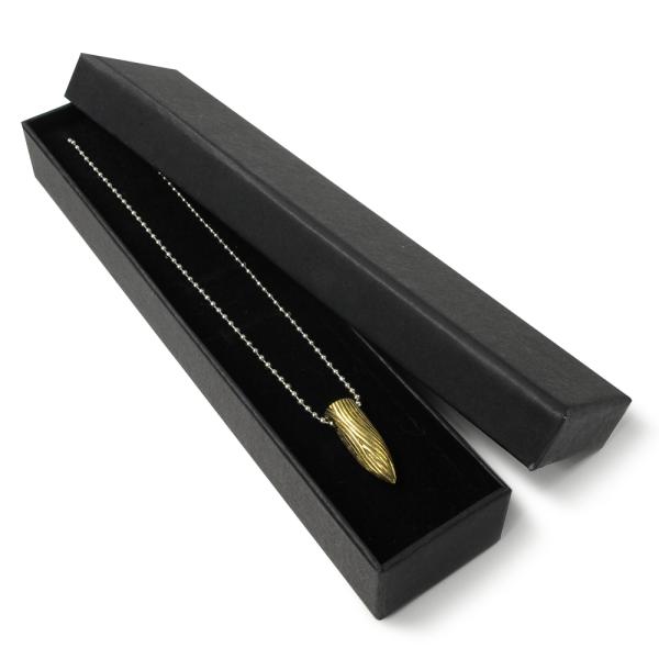 ギフトボックス 貼り箱 22.5×5×3cm アクセサリーケース [ ブラック / 1個 ] プレゼントボックス