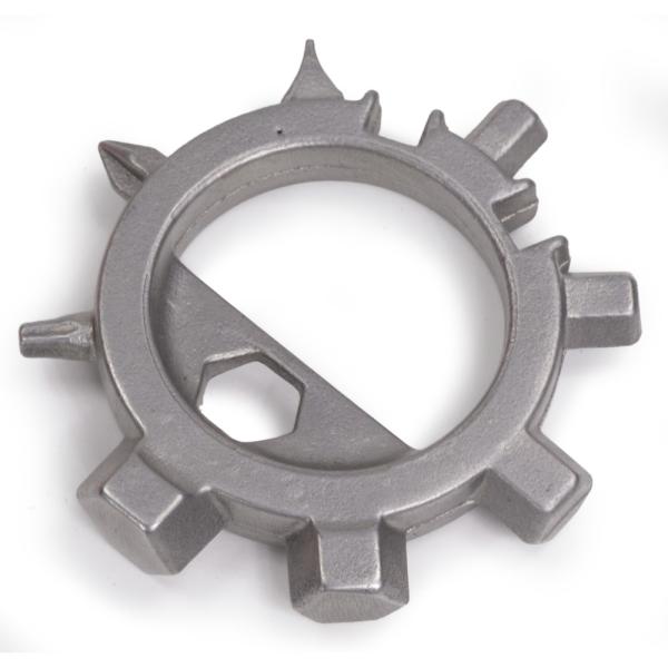 ●12の機能がある、リング状のマルチツール。●>リング状に12の機能を詰め込んだマルチルール。リングの円周上に六角レンチ、プラス、マイナスドライバー、スポーク、などが付いており、リングの中は栓抜きとして使うことが出来ます。●マルチツー...