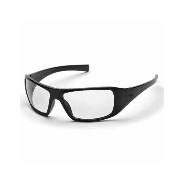 ●「Pyramex セーフティーグラス ゴリアテ クリア」●Pyramex　GORIATH セーフティグラス(保護メガネ)です。視覚・耐衝撃性能に優れたポリカーボネイト製のレンズはUVカット率99%の紫外線対策能力を備えています●サングラス...