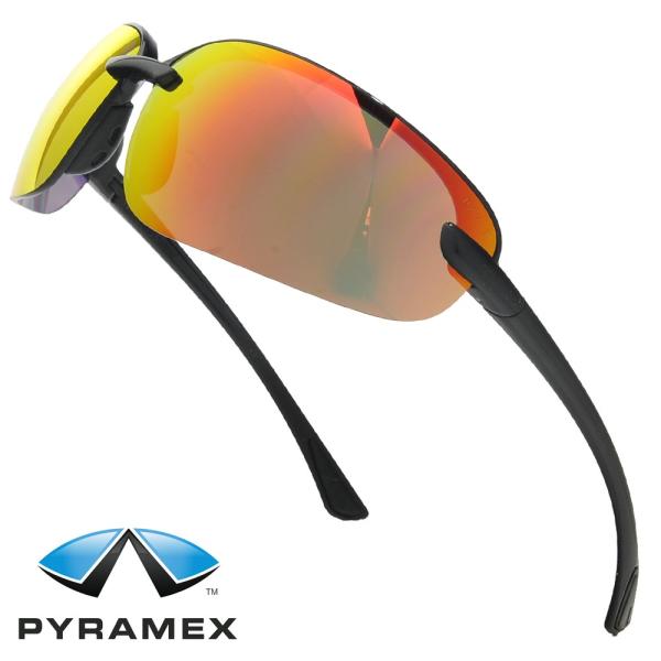 Pyramex セーフティーグラス プロトコル レッド ピラメックス セーフティグラス メンズ アイウェア 紫外線カット