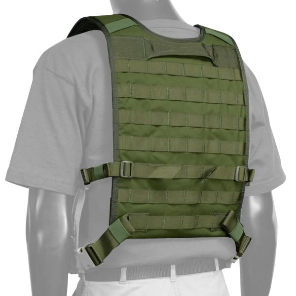 オリーブドラブ チェストリグ メッシュパッド付き