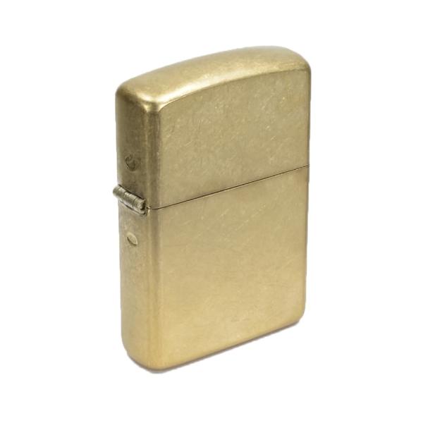 ZIPPO アーマー タンブルブラス 28496 Armor Tumbled Brass