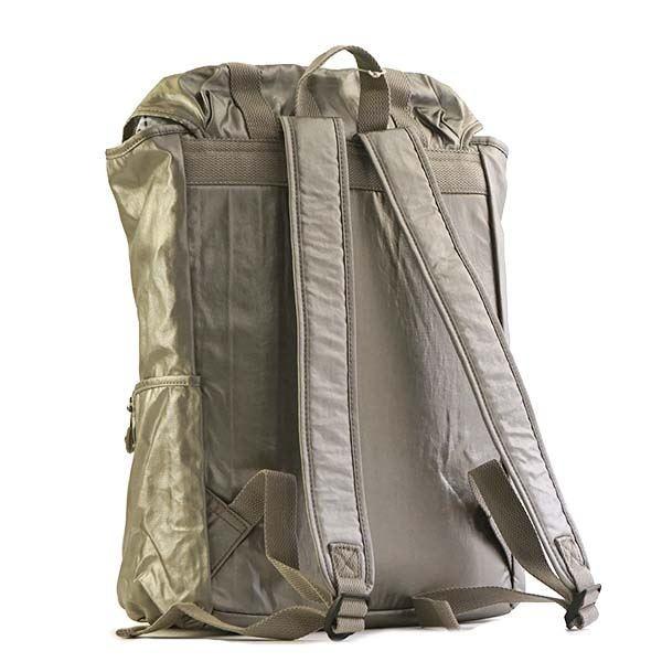 正規通販高評価 Kipling キプリング バックパック K595 L34 Metallic Pewter 新発一番人気