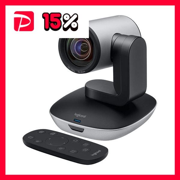未使用 PTZ PRO2 CC2900ep webカメラ テレワーク 会議カメラ ロジクールPTZ Pro 2ビデオ会議カメラ & リモコン