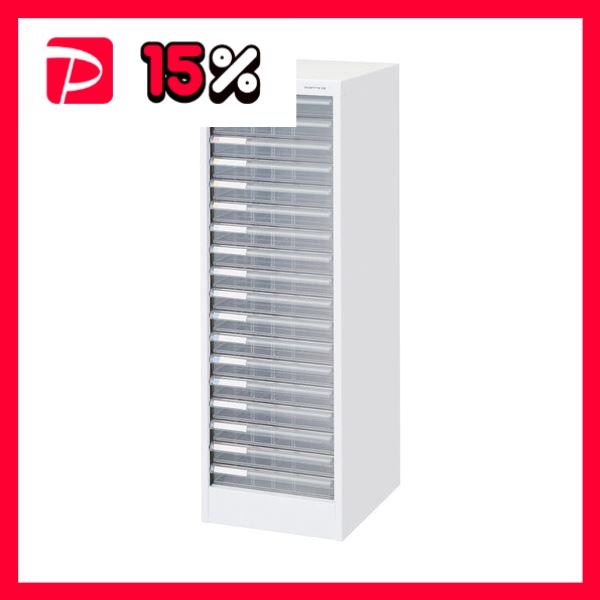 ナカバヤシ アバンテV2 フロアケース A4タテ 浅18段 白 AF-18 1台 :ds