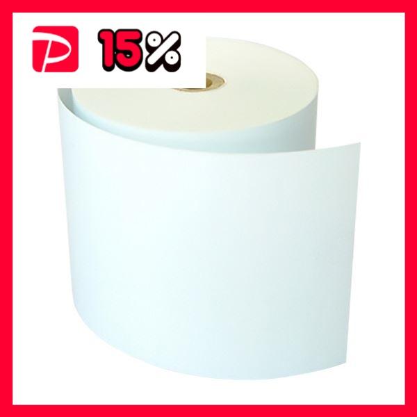 小林 カラーサーマルロール紙 80mm幅×63m巻 水色 23-401700-08 1箱(8巻