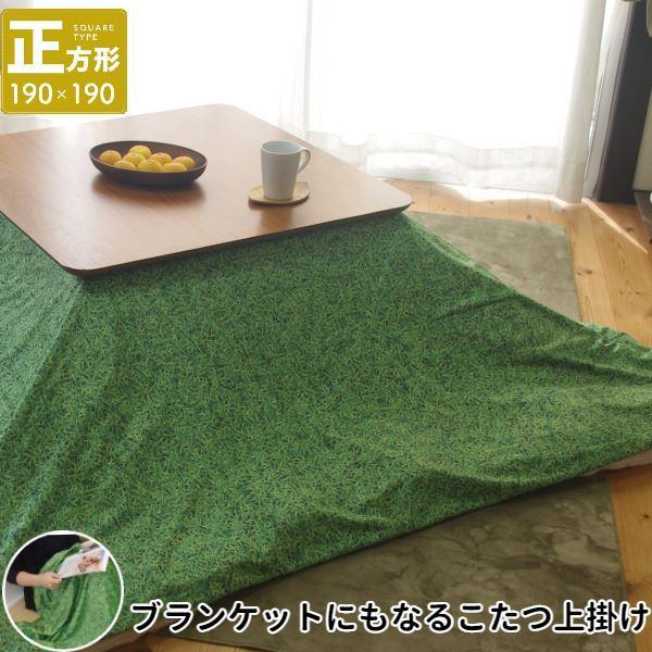 | Ȃ߂炩N ` 190×190cm GR O[ OX ӂƂʔ