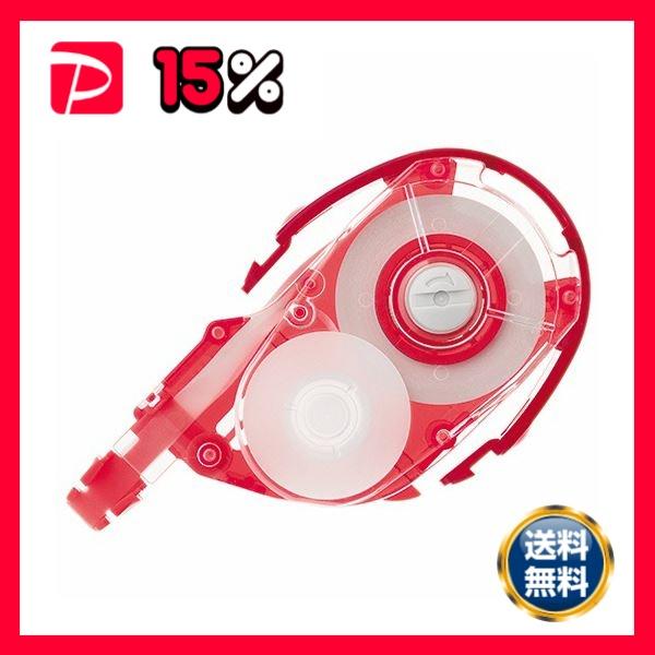 トンボ鉛筆修正テープ モノYX用カートリッジYR5 紙箱入り 5mm幅×12m 赤 CT-YR5B 1セット（10個）