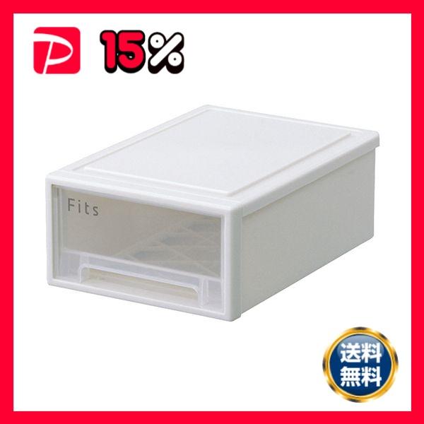 Fits　フィッツ　天馬　衣装ケース　まとめ売り 天馬 Fits フィッツケース 27-18 ホワイトクリア 1個 衣類収納 衣類