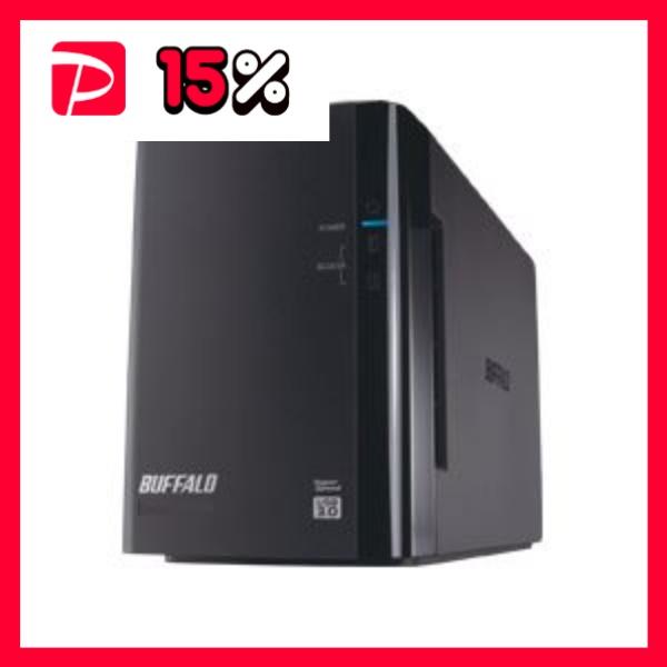 バッファロー ドライブステーション ミラーリング機能搭載 外付けHDD USB3.0用 2ドライブ 4TB HD-WL4TU3/R1J 1台