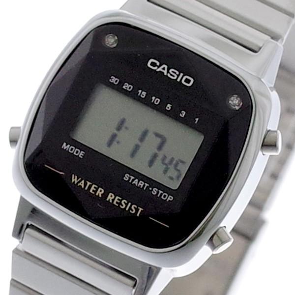 カシオ Casio 腕時計 レディース La670wad 1 クォーツ ブラック シルバー Wq レボマッチセレクトショップ 通販 Yahoo ショッピング