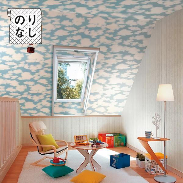 壁紙 のりなし のりなし壁紙 トキワ パインブル Tokiwa Pinebull カジュアル 壁紙以外の商品と同梱不可 数量1で1m リウォール 通販 Paypayモール